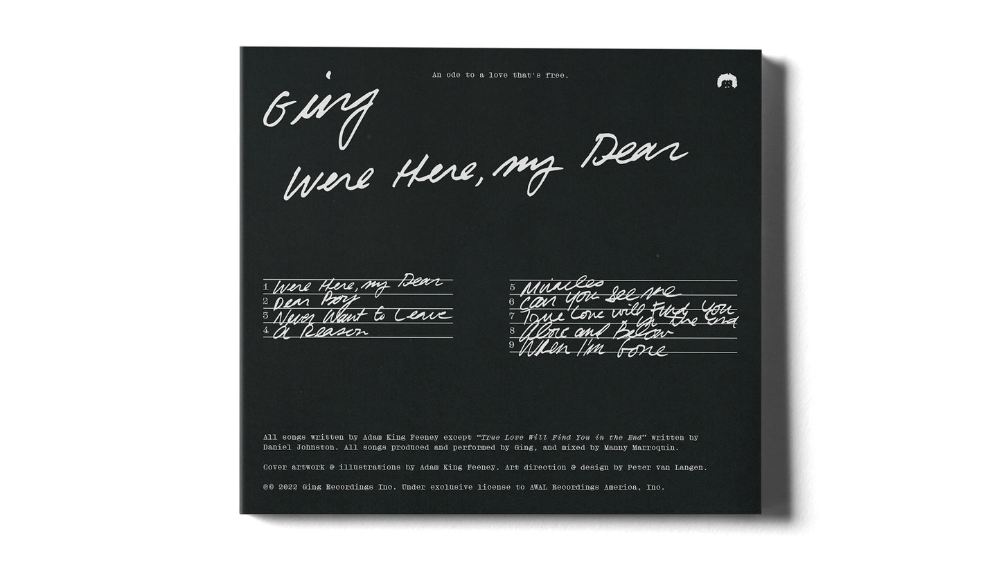 We're Here, My Dear - CD